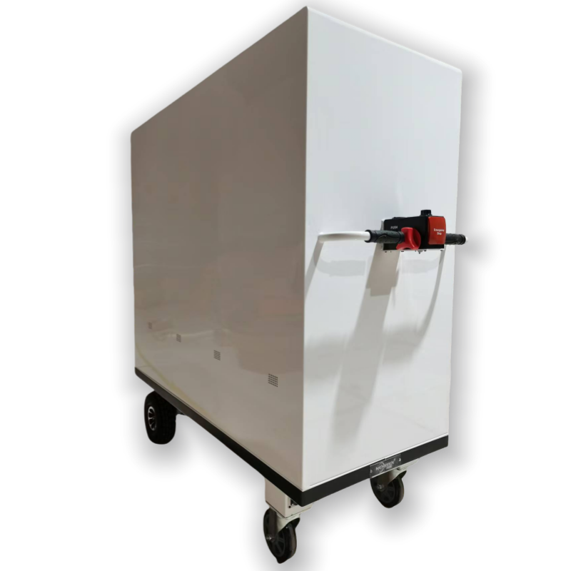 Medical Lab Research - Stainless Steel Laboratory Cabinet Cart with