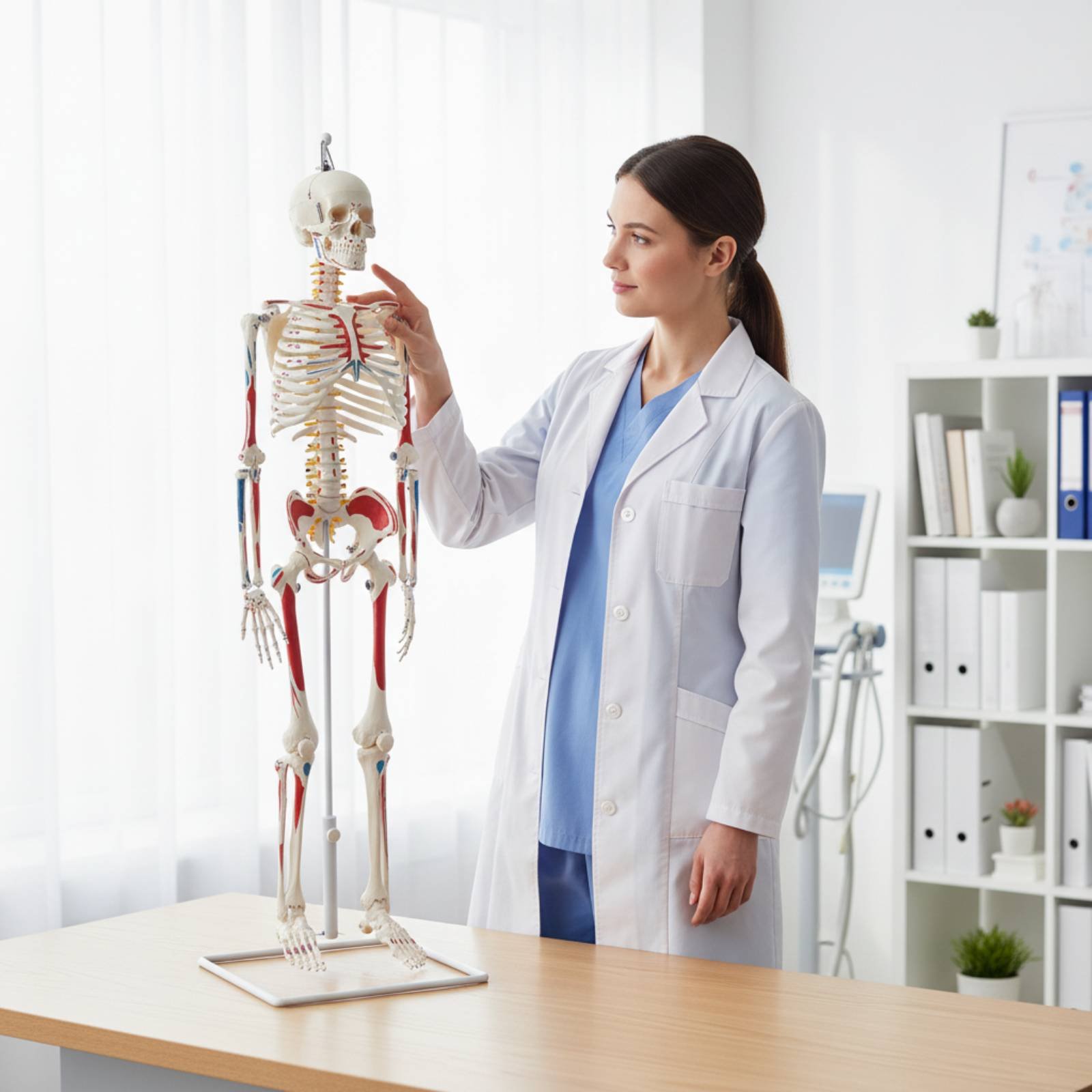 Flexible Spine Skeleton Model  - огляд і ціна Medical Lab Research